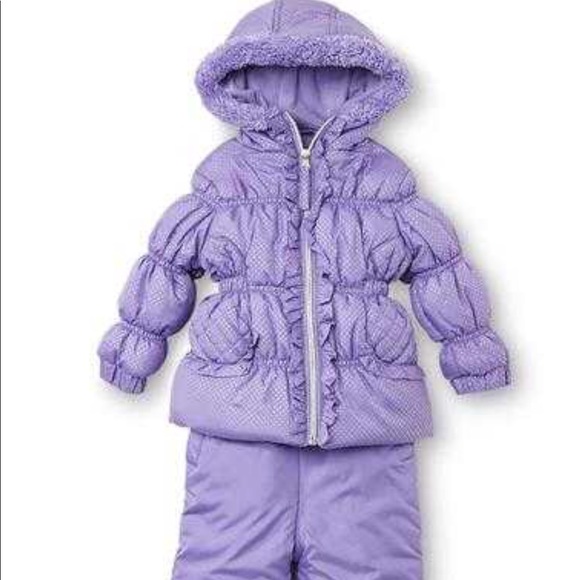 Pink Platinum Infant Girls SnowSuit Size 12 months - Picture 1 of 3